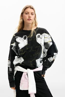 Sweatshirt Mickey en Minnie Mouse™ - BLACK - L