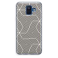 Magic pattern: Samsung Galaxy A6 (2018) Transparant Hoesje - thumbnail