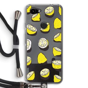 When Life Gives You Lemons...: Pixel 3a Transparant Hoesje met koord