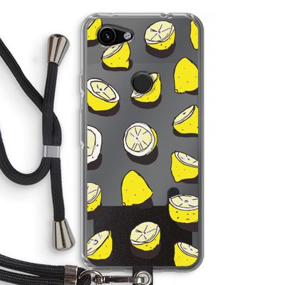 When Life Gives You Lemons...: Pixel 3a Transparant Hoesje met koord