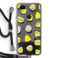 When Life Gives You Lemons...: Pixel 3a Transparant Hoesje met koord When Life Gives You Lemons...: Pixel 3a Transparant Hoesje met koord