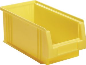LA-KA-PE Magazijnbak | L290xB150xH125 mm | PP geel | 25 stuks - 01650 02 04 01650 02 04