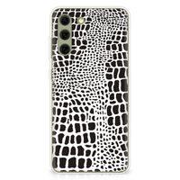 Samsung Galaxy S21FE TPU Hoesje Slangenprint