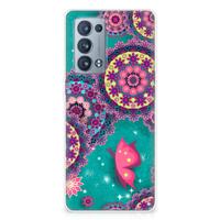 OPPO Reno 6 Pro Plus 5G | Hoesje maken | Cirkels en Vlinders