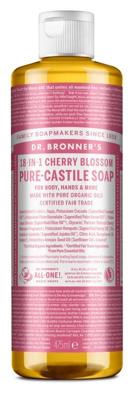 Dr Bronners Liquid soap cherry blossom 475 Milliliter Dr Bronners Liquid soap cherry blossom 475 Milliliter