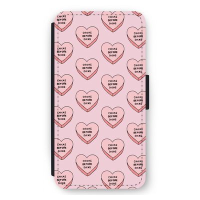 Chicks before dicks: iPhone 11 Pro Max Flip Hoesje