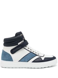 Ferragamo baskets montantes Glamour - Blanc