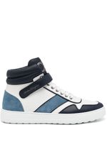 Ferragamo baskets montantes Glamour - Blanc
