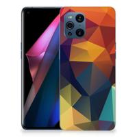 OPPO Find X3 | X3 Pro | TPU Hoesje | Polygon Color