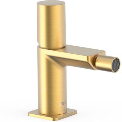 Bidetkraan Tres Loft | Opbouw | Mengkraan | 1-knop | Rond | 24k Goud mat