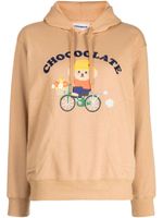 CHOCOOLATE hoodie à logo imprimé - Marron