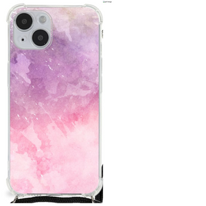 Back Cover iPhone 14 Plus Pink Purple Paint