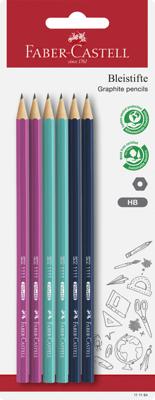Faber Castell Potlood 1111 HB - 6 stuks