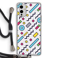 8-bit N°8: OnePlus 9 Transparant Hoesje met koord