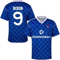 Chelsea Retro Voetbalshirt 1987-1988 + Dixon 9