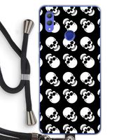 Musketon Skulls: Honor Note 10 Transparant Hoesje met koord