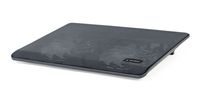 Gembird NBS-2F15-05 laptop cooling pad 39,6 cm (15.6") 1500 RPM Zwart - thumbnail
