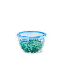 EMSA CLIP & CLOSE N1011600 Voorraaddoos Rond Container 2,6 l Blauw, Transparant 2 stuk(s) - thumbnail