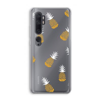 Ananasjes: Xiaomi Mi Note 10 Transparant Hoesje