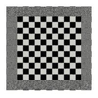 DDDDD keukendoek barbeque 50 x 55 zwart
