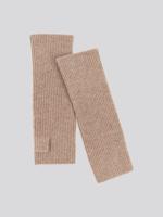 Geribd gebreide vingerloze handschoenen van cashmere Geribd gebreide vingerloze handschoenen van cashmere