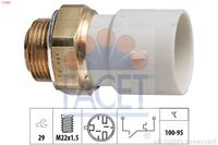 Temperatuurschakelaar, radiateurventilator 75182