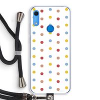 Bollen: Huawei Y6s Transparant Hoesje met koord Bollen: Huawei Y6s Transparant Hoesje met koord