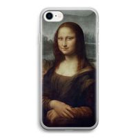 Mona Lisa: iPhone SE 2020 Transparant Hoesje