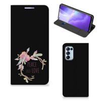 OPPO Find X3 Lite Magnet Case Boho Text