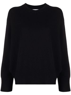 Barrie pull en cachemire à encolure ronde - Noir