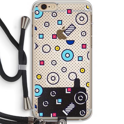8-bit N°9: iPhone 6 PLUS / 6S PLUS Transparant Hoesje met koord