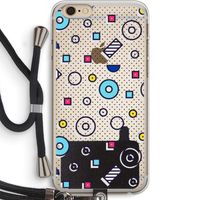 8-bit N°9: iPhone 6 PLUS / 6S PLUS Transparant Hoesje met koord