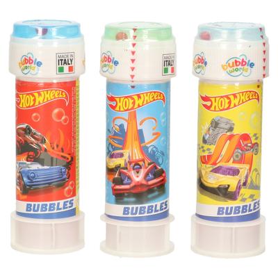 Bellenblaas - 3x - Hot Wheels - 50 ml - voor kinderen - uitdeel cadeau/kinderfeestje