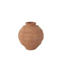 J-Line Vaas Kaia Rond Terracotta