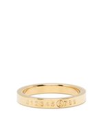 MM6 Maison Margiela bague Numeric Minimal - Or