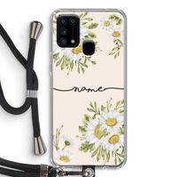Daisies: Samsung Galaxy M31 Transparant Hoesje met koord