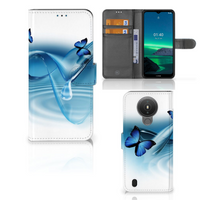 Nokia 1.4 Telefoonhoesje met Pasjes Vlinders