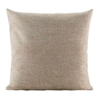 2e Halve Prijs Leen Bakker - Sierkussen Clint - Zand- 45x45 Cm - Polyester - Beige