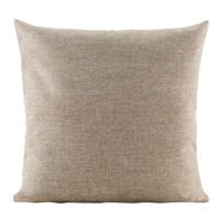 2e Halve Prijs Leen Bakker - Sierkussen Clint - Zand- 45x45 Cm - Polyester - Beige