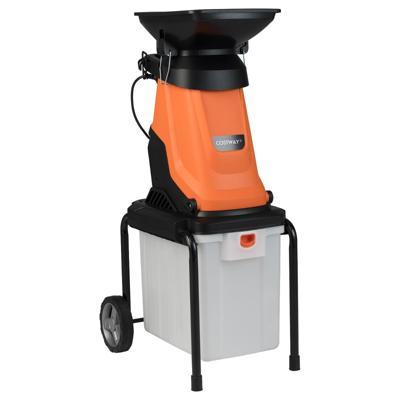 Elektrische Hakselaar 3000 W Tuinversnipperaar met Opvangbak van 50 Liter