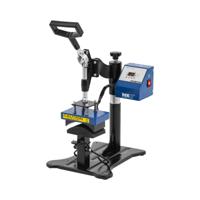 Pettenpers - tot 250 °C - LCD display - timer - zwenkbaar - met in hoogte verstelbaar statief
