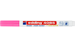 Krijtstift edding by Securit 4085 rond 1-2mm neon roze