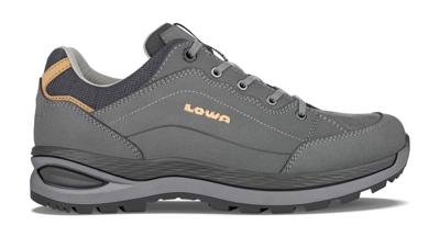 Lowa Renegade Evo LL Lo Lage Wandelschoen Dames Graphite/Apricote 4,5