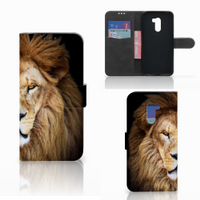 Xiaomi Pocophone F1 Telefoonhoesje met Pasjes Leeuw - thumbnail
