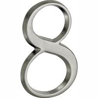 Huisnummer Roman 120mm-8 MAC