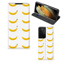 Samsung Galaxy S21 Ultra Flip Style Cover Banana - thumbnail