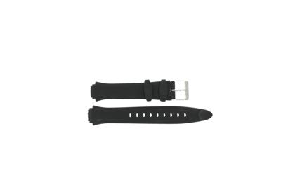 Horlogeband Calypso K5162-1 / K5162-2 / K5162-3 Kunststof/Plastic Zwart 14mm