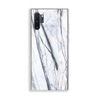 Gestreepte marmer: Samsung Galaxy Note 10 Plus Transparant Hoesje
