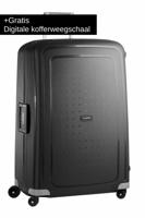 Samsonite S&apos;cure Spinner 75cm Black