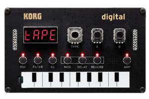 Korg NTS-1 Digitale synthesizer Zwart